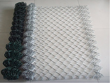  The common two types of chain link fence