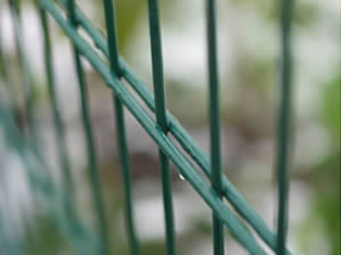 Double Horizontal Wire Welded Fence