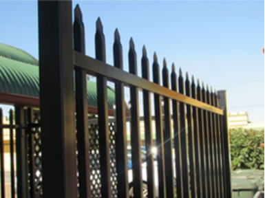 Picket welded fence