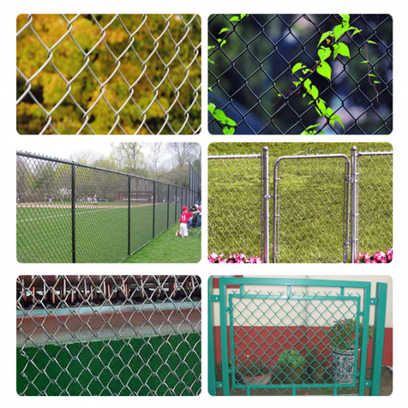  Why the fence of stadium always be chain link fence?