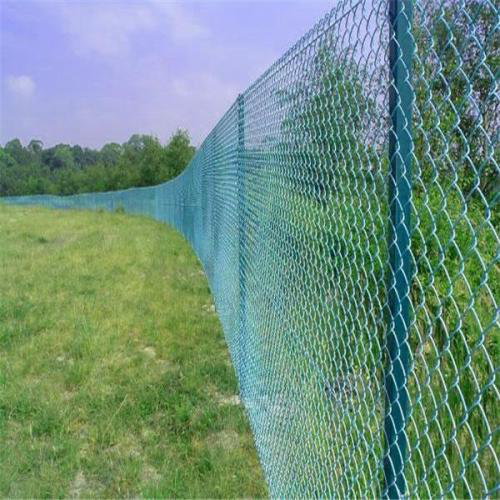 Complete chain link fence system