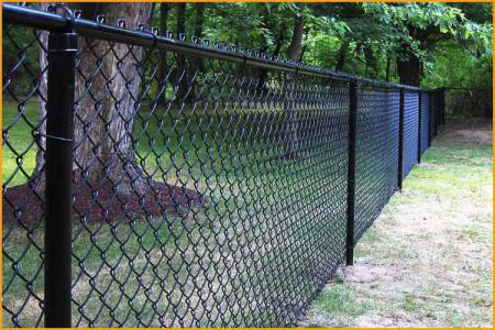 Colorful chain link fence for widely application