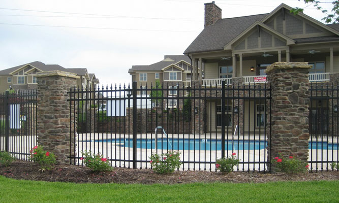 Style introduction of iron fence