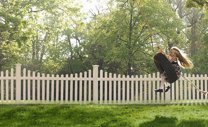 How to hug the fence when installing