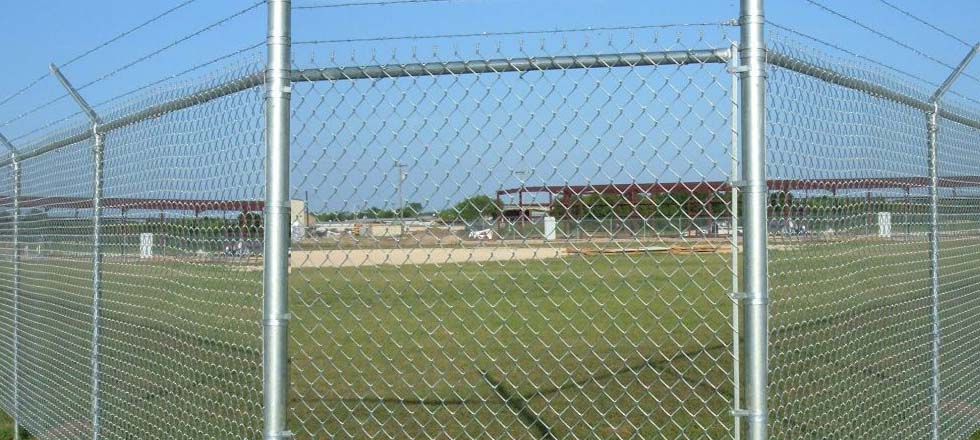 Installation of chain link fence