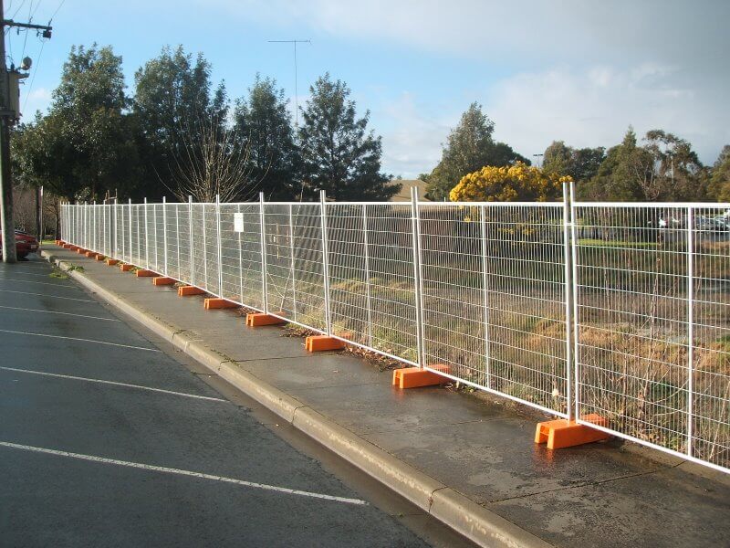 Why do you need to set up a temporary guardrail for high-voltage equipment?