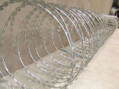 How much is the price of barbed wire per meter?