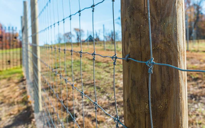 The use range of the Field fence