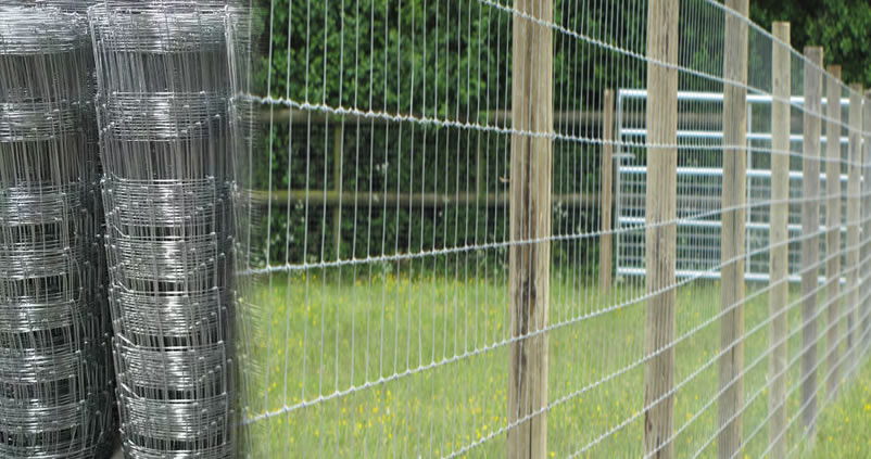 How to determine the size of the diameter of the field fence