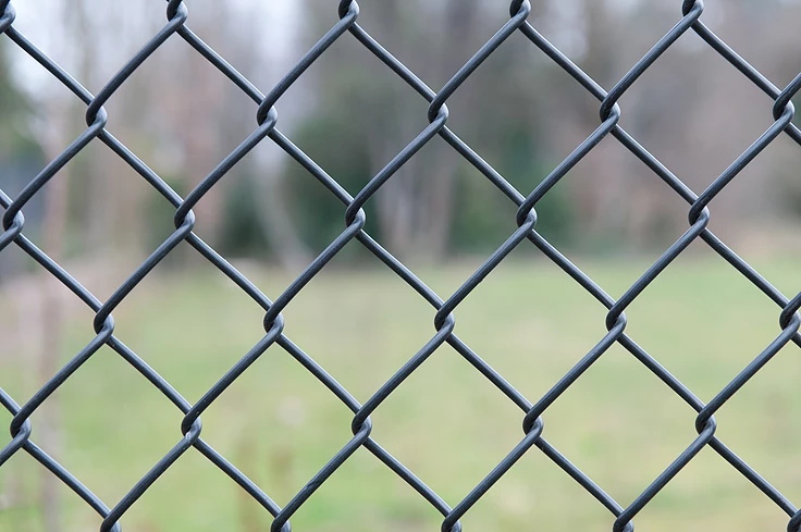 Generally choose to use chain link fence