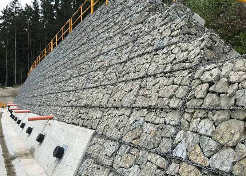 The advantages of gabion net structure