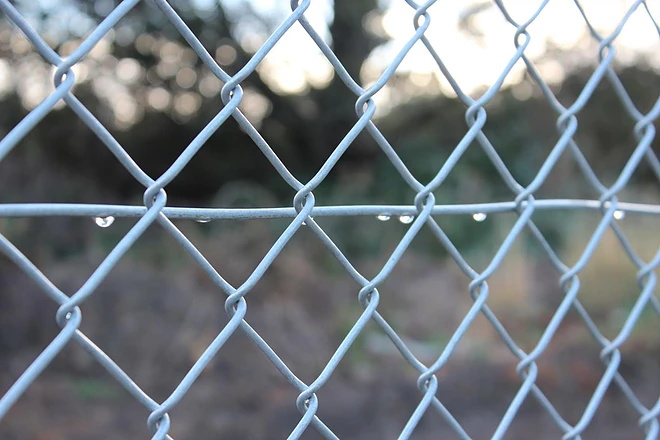 Chain Link Fence-Stadium Ball chain link mesh