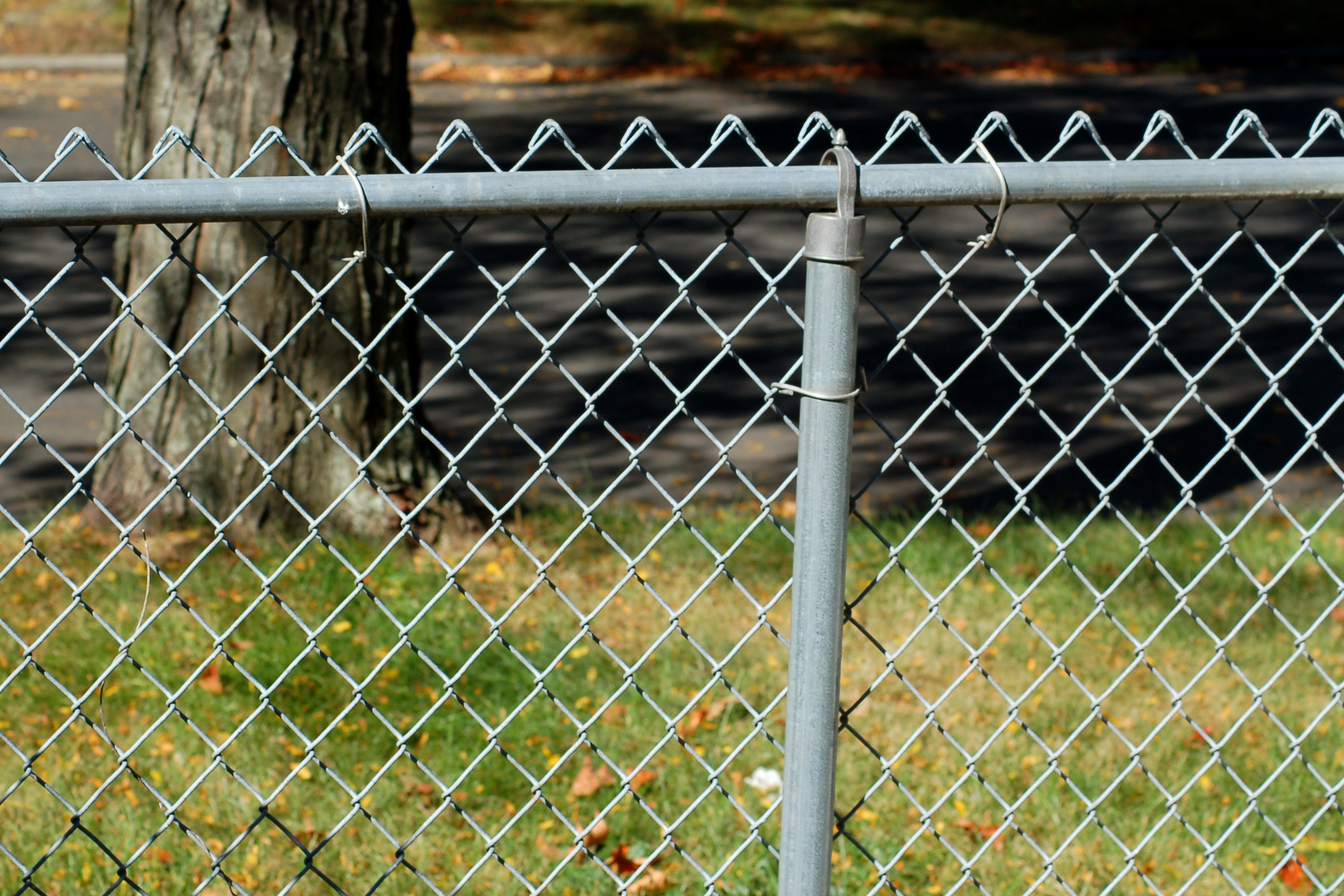 Noble and beautiful chain link fence