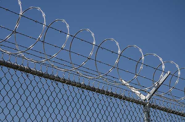 Razor wire for chain link fence and 358 anti climb fence