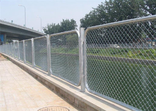 PVC chain link fence - linklandfence