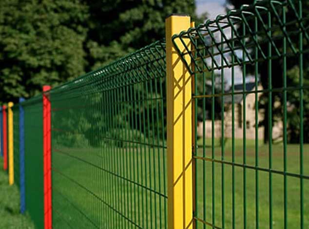 Roll Top mesh fence is also called BRC fence