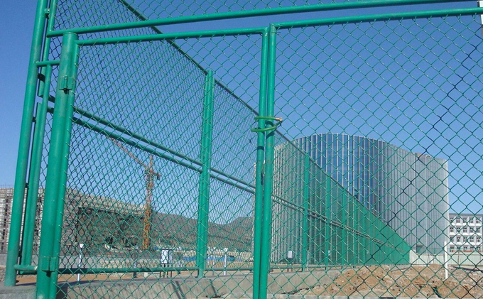 pvc coated process of chain link fence