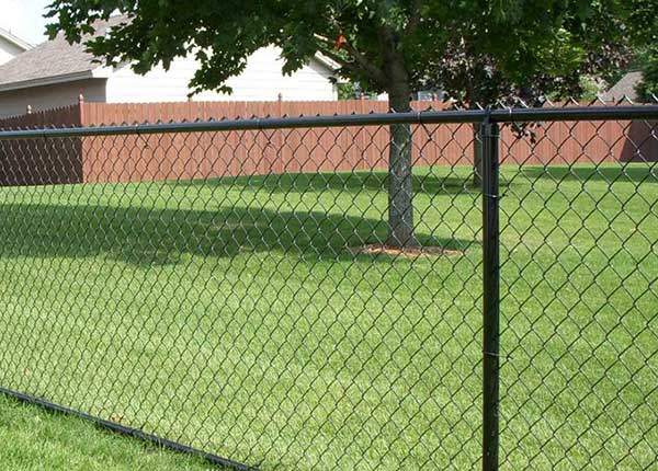 Chain link fence