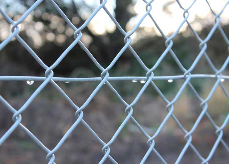 Chain link fence