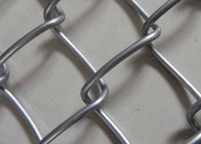 What is chain link fence?