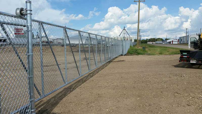 Durable and strong chain link fence