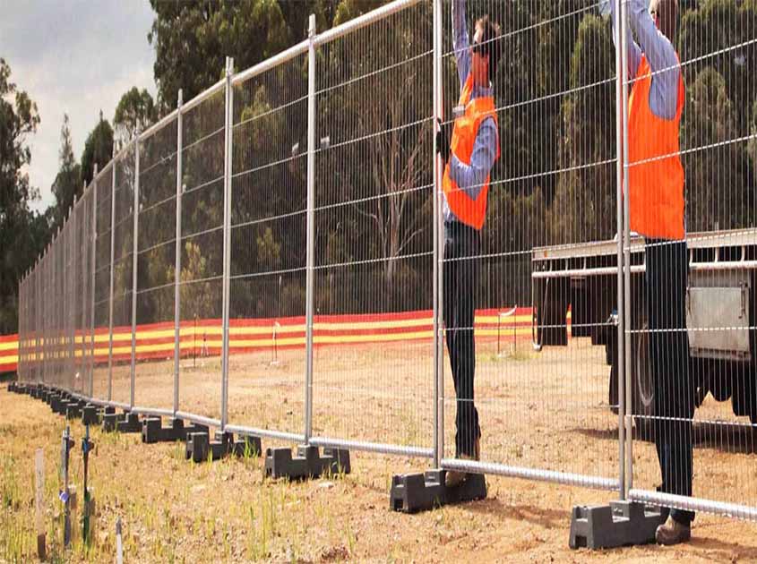 Temporary Security Solutions: Australia Temporary Fence for Construction Sites and Events