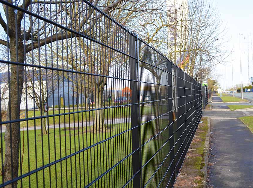 double wire mesh fence: When Fort Knox Meets Fashion Runway