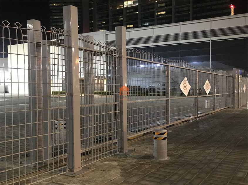 double wire mesh fence: When Fort Knox Meets Fashion Runway